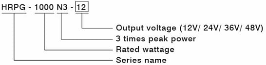 MEAN WELL HRPG-1000N3 1000W Ultra-High Peak Power Supplies